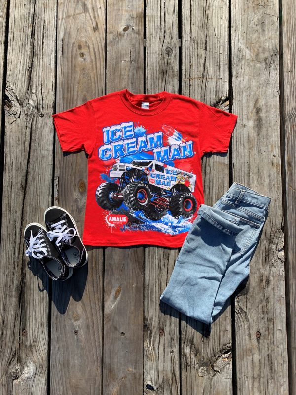 Ice Cream Man Red T-Shirt