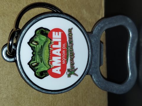 AMALIE OIL XTERMIGATOR Keychain Bottle Opener